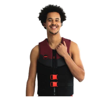  Jobe Neopren Erkek Can Yeleği Bordo - 1