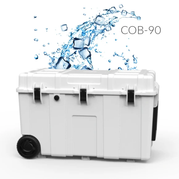 Revel Tekerlekli Taşınabilir Soğutucu Kamp Buzluğu 90 Lt