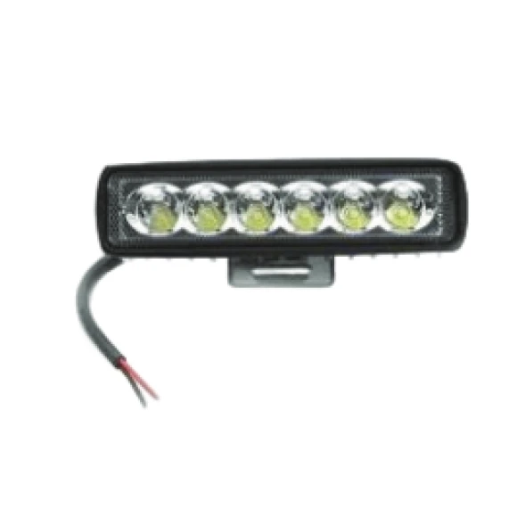 Carub Siyah Güverte Lambası 6 Led 10-30 V, 15x4 cm