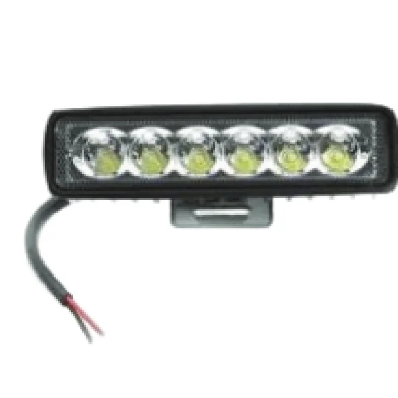 Carub Siyah Güverte Lambası 6 Led 10-30 V, 15x4 cm