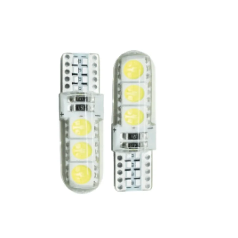 Led’li T10 Slikonlu Ampul Beyaz 12 V