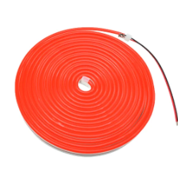  Şerit Led Kırmızı 12 V 5 Mt