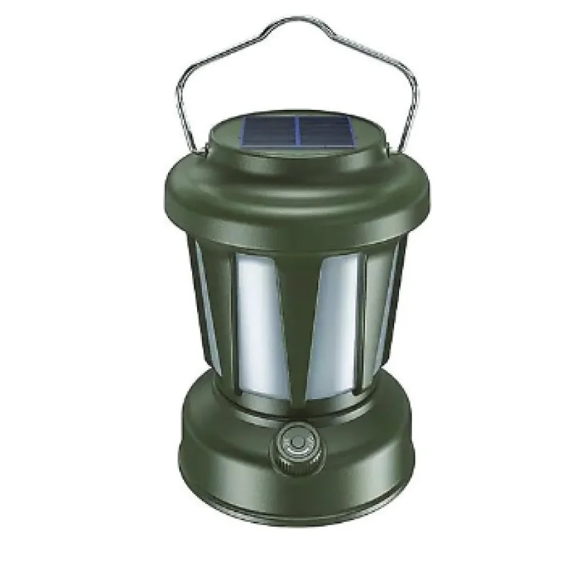 Solar Panelli 3 Işık Modlu Taşınabilir Led Fener