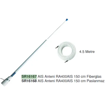AIS Anteni RA400AIS 150 cm Fiberglas - 1