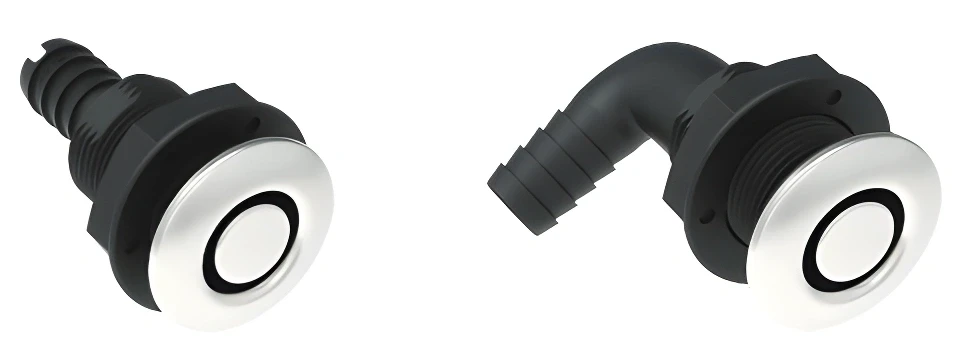 Krom Flanşlı Hava Firarı Dirsekli 3/4” 19 mm