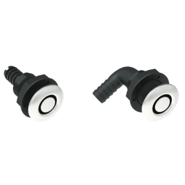 Krom Flanşlı Hava Firarı Düz 3/4” 19 mm - 1