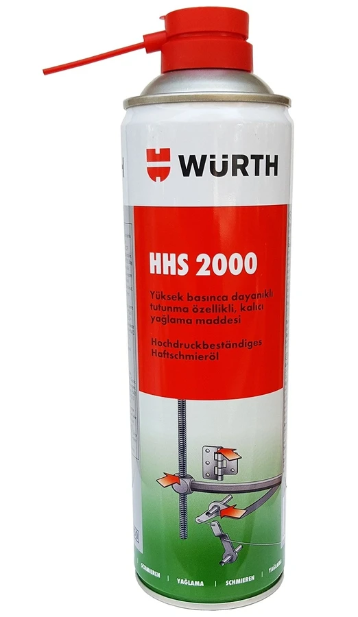 Würth HHS 2000 Yağlama Spreyi 500 ml