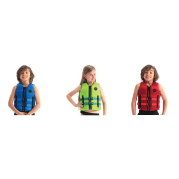 Jobe Neopren Çocuk Can Yeleği Koyu Yeşil 164 - 1