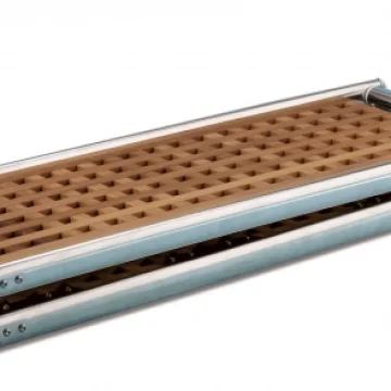 Pasarella. Paslanmaz çelik.