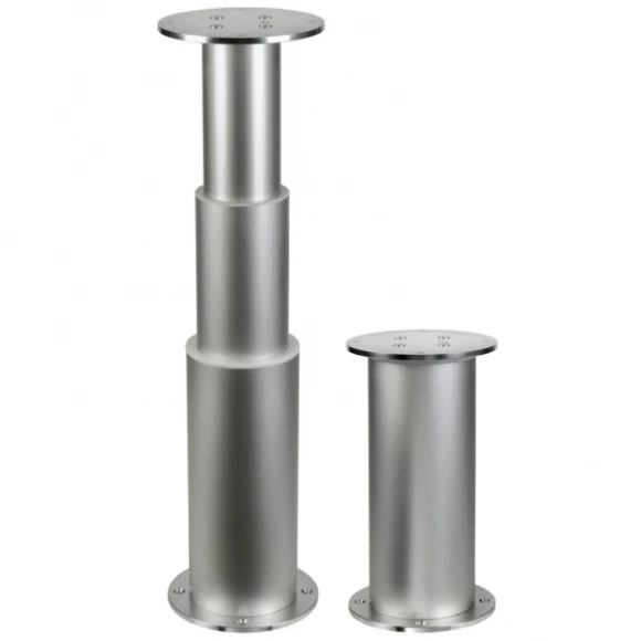 Dudge 77 yuvarlak elektrikli alüminyum masa ayağı