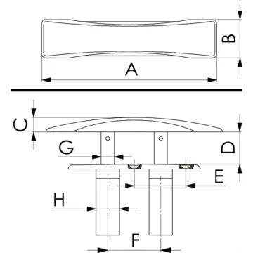 Ghost II recessed cleat - 4
