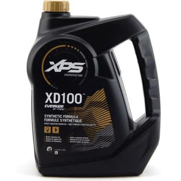 XD100 Motor Yağı 3,79 Litre (Galon) (Evinrude Johnson E-Tec 2 zamanlı motorlar için Full Sentetik Motor Yağı)