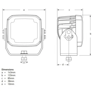 Hella Marine RokLUME 280N Led Projektör - 3