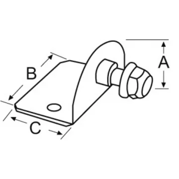 Amortisör montaj braketi - 2