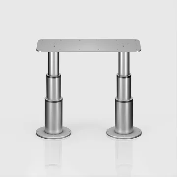 BARKA SRL Barka Elektrikli İkili Masa Ayağı. 24V.2 Kademe - 700mm - 1