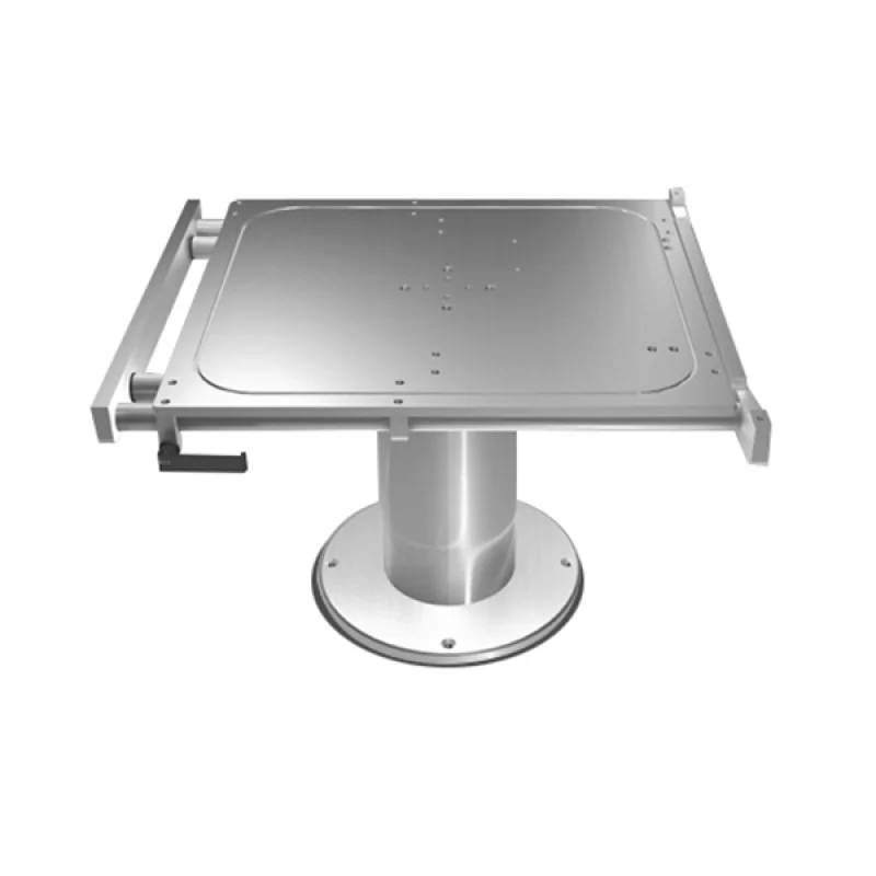 BARKA SRL Barka Elektrikli, Kayar Plakalı Masa Ayağı 12V. 2 Kademe - 700mm