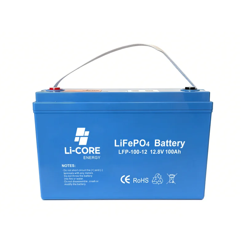 LI-CORE Li-Core LiFePO4 12.8V/100Ah Lityum Akü - Smart