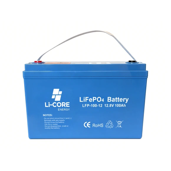 LI-CORE Li-Core LiFePO4 12.8V/100Ah Lityum Akü - Smart