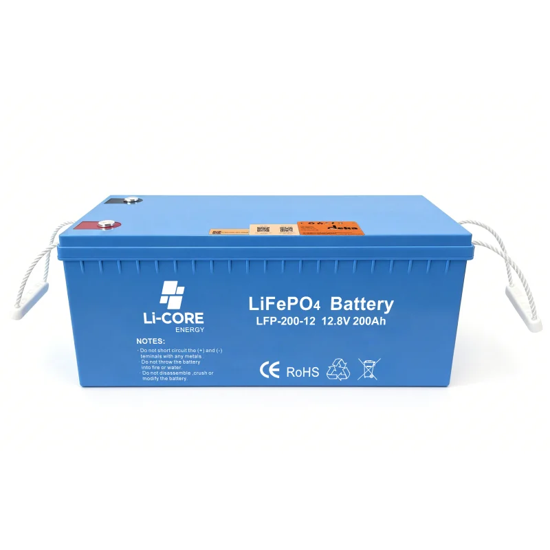 LI-CORE Li-Core LiFePO4 12.8V/200Ah Lityum Akü - Smart