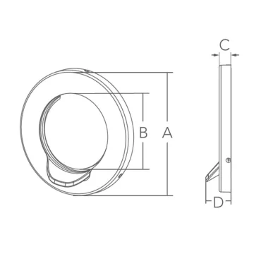 MARINE TOWN Marine Town Güverte Tahliye Halkası Ø79mm - 3
