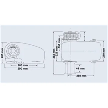 MAXWELL Maxwell HWC 1500  - 1200W 12V 6 mm Tamburlu Yatay Irgat - 3