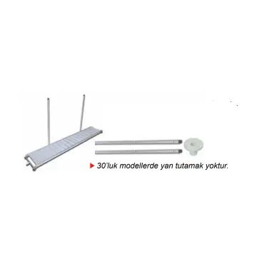 Pasarella Alüminyum Basamaklı - Sabit 7,5 kg  PSR01-S - 2