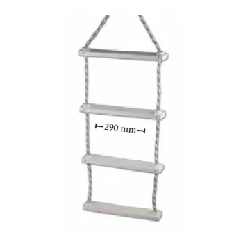 İp Merdivenler Basamak:4 Boy: 75 Cm - 1