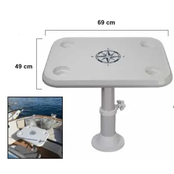 Masa Plastik Dikdörtgen - 1