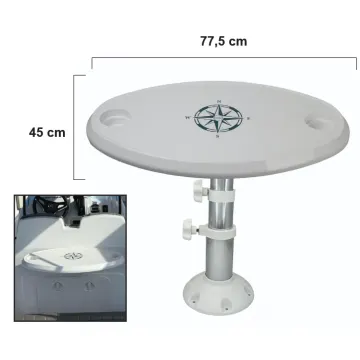 Masa Plastik Oval - 1
