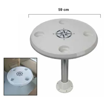 Masa Plastik Yuvarlak - 1