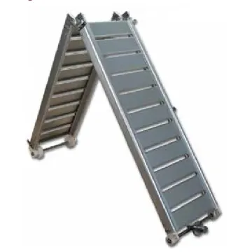 Pasarella Alüminyum Basamaklı - Katlanır 23,40 Kg - 1