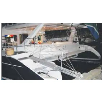 Pasarella Alüminyum Basamaklı - Sabit 28,70 Kg - 2