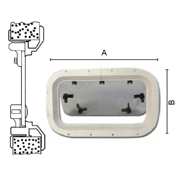 Lumboz Dıştan Montaj Alüminyum