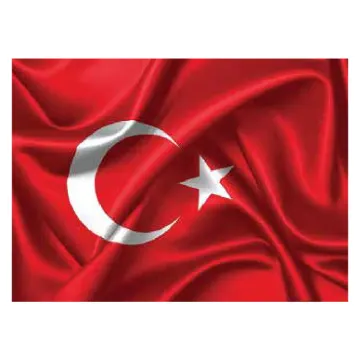 Türk Bayrağı Saten Çift Katlı-Kulplu - 1