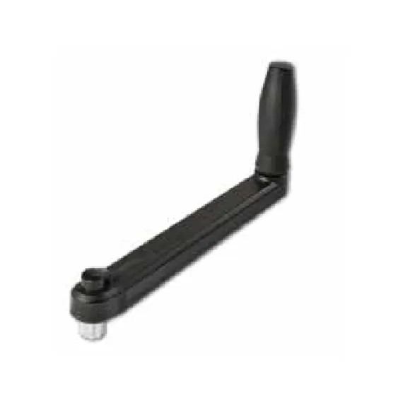 Vinç Kolu Kilitli Siyah - 30 Cm