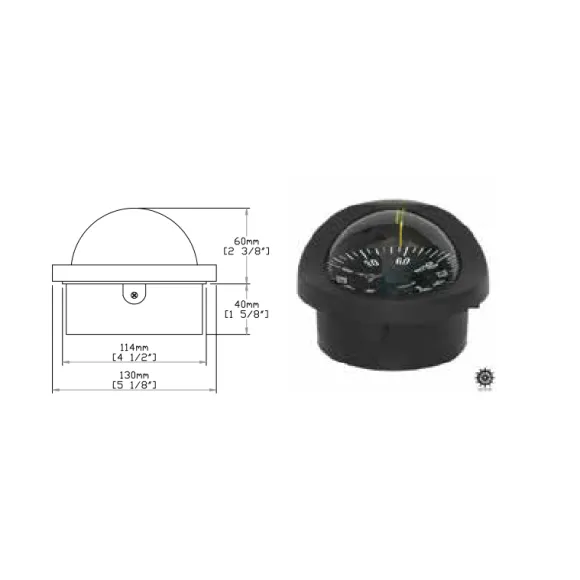 Pusula Autonautic C15-063 Siyah