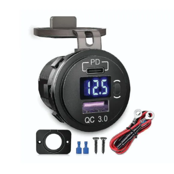 Dijital Voltmetre, USB + TYPE C