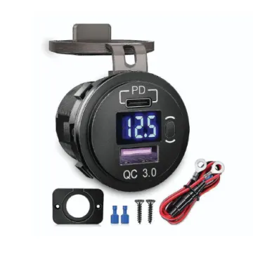 Dijital Voltmetre, USB + TYPE C - 1