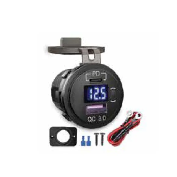 Dijital Voltmetre,USB + TYPE C