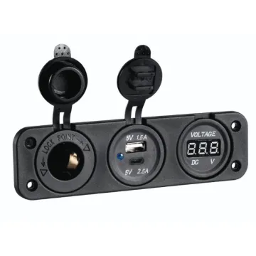Charge, USB, Type C Socket, Voltmeter, 12V - 1