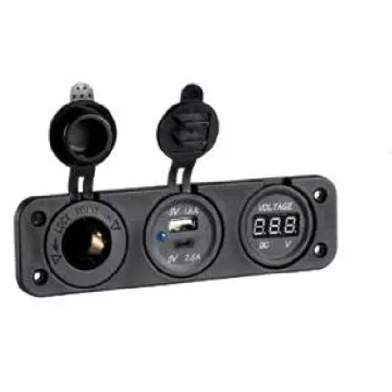 Şarj,Usb,Type C Soketi, Voltmetre,12V - 1