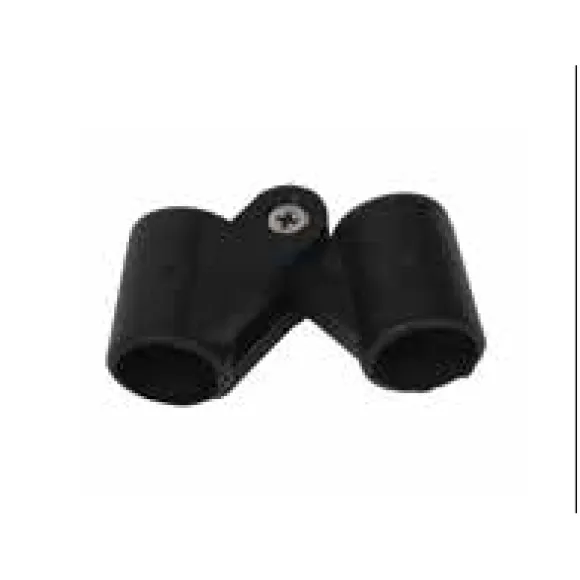 Tente Katlanır Köşe Parçası 22mm Siyah