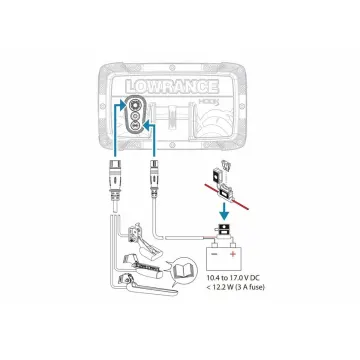 Lowrance Hook Reveal 5 50/200 HDI Chirp Balık Bulucu+Gps+Chartplotter Ekran - 4