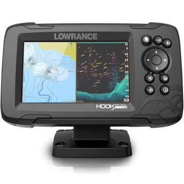 Lowrance Hook Reveal 5 50/200 HDI Chirp Balık Bulucu+Gps+Chartplotter Ekran - 1