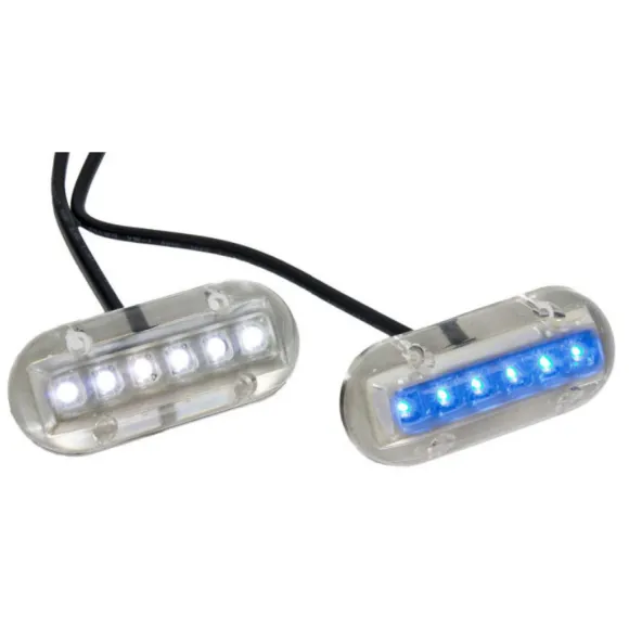 Подводный Светильник 6 LED Белый 12V