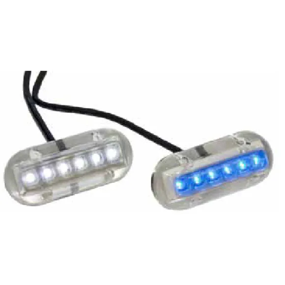 Su Altı Lambası 6 LED Mavi 12V