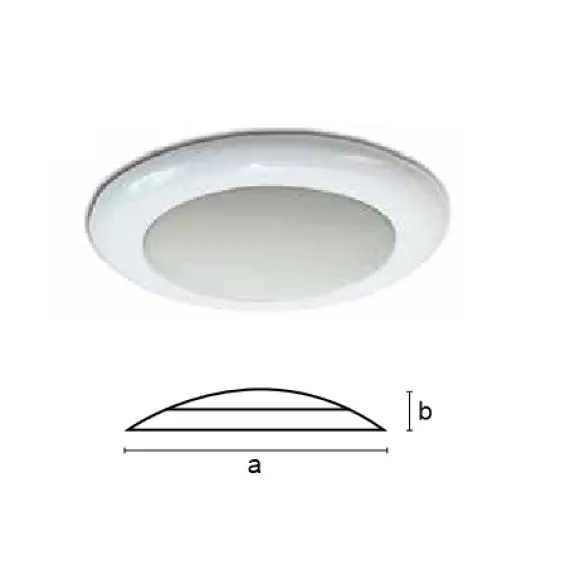 Tavan Lambası Ufo Slim ABS Gövdeli Beyaz