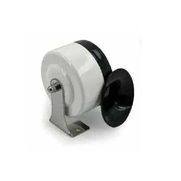 Korna Salyangoz Plastik Beyaz 12V