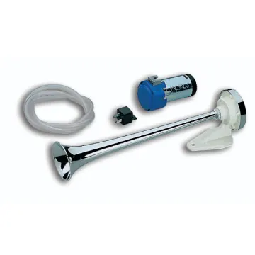 MA 1-C Pneumatic Single Horn - ABS/Chrome - 1