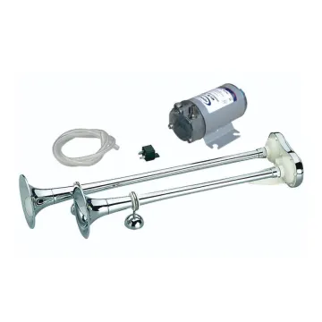 RIM-N Air Twin Horn - Brass/Chrome - 1
